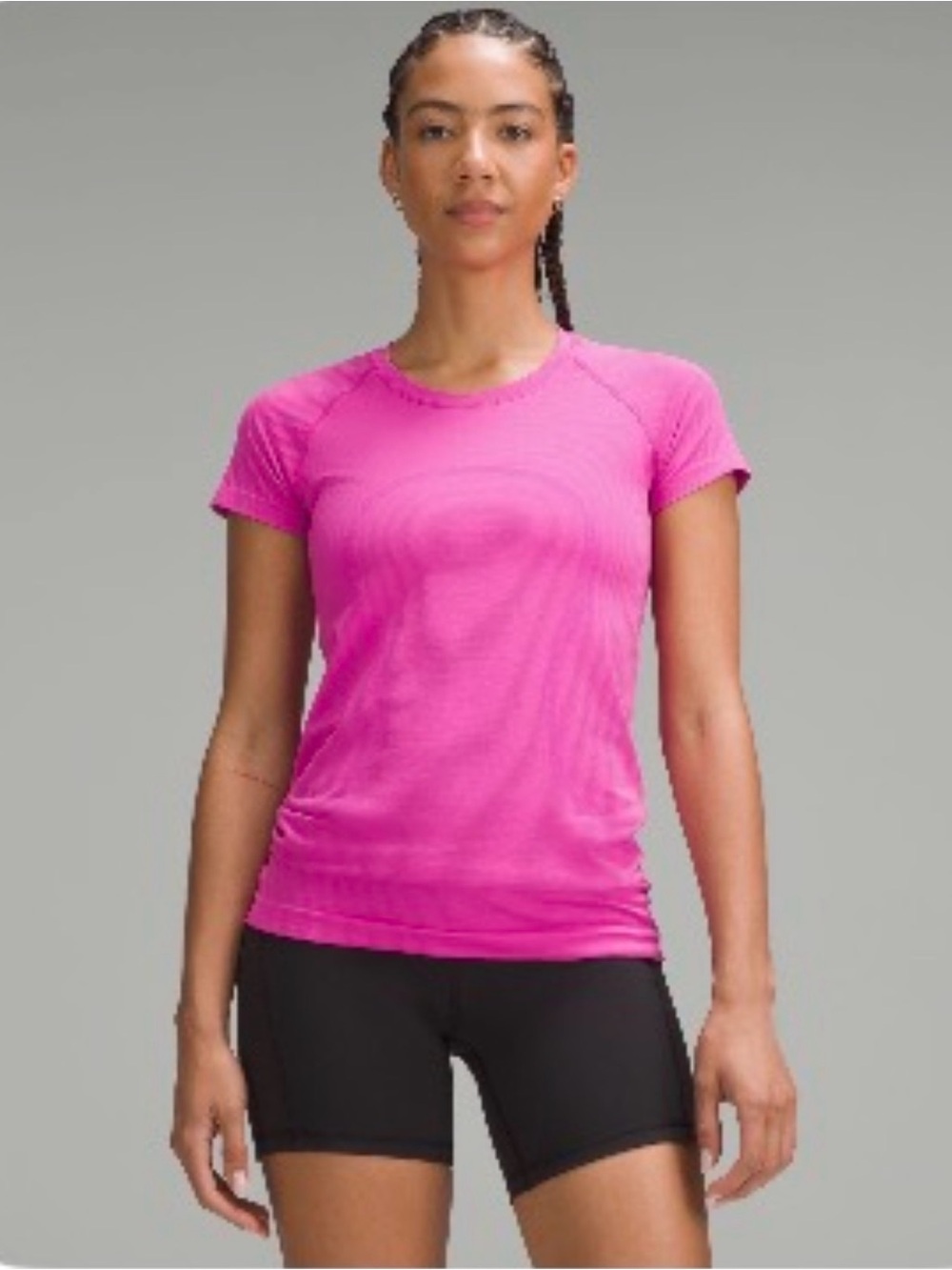 Lululemon Swiftly Tech Short Sleeve 2.0 – Pink – Size 12
